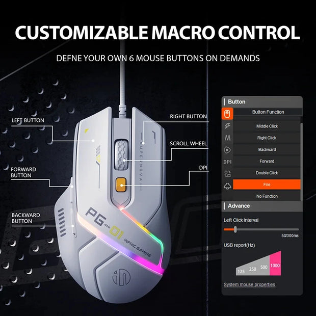 Wired Gaming Mouse