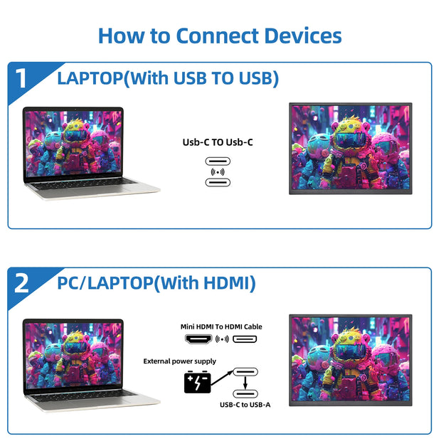 Portable Monitor 1280P