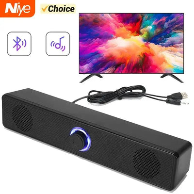 "pc soundbar with subwoofer"
