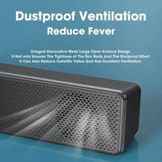 "pc soundbar with microphone"
