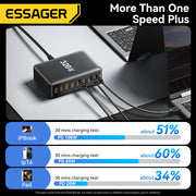 "desktop charging station for multiple devices"
