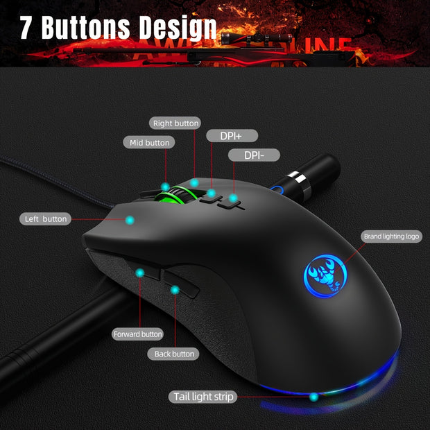 Gaming Keyboard & Mouse Set